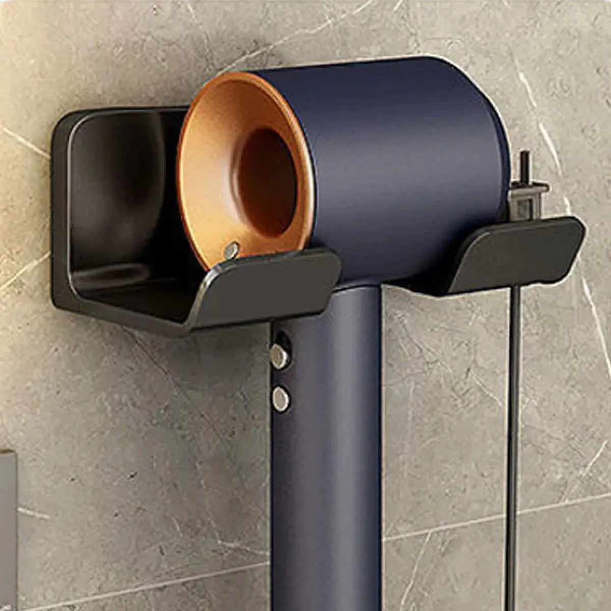 Wall-Hang Hair Dryer Organizer