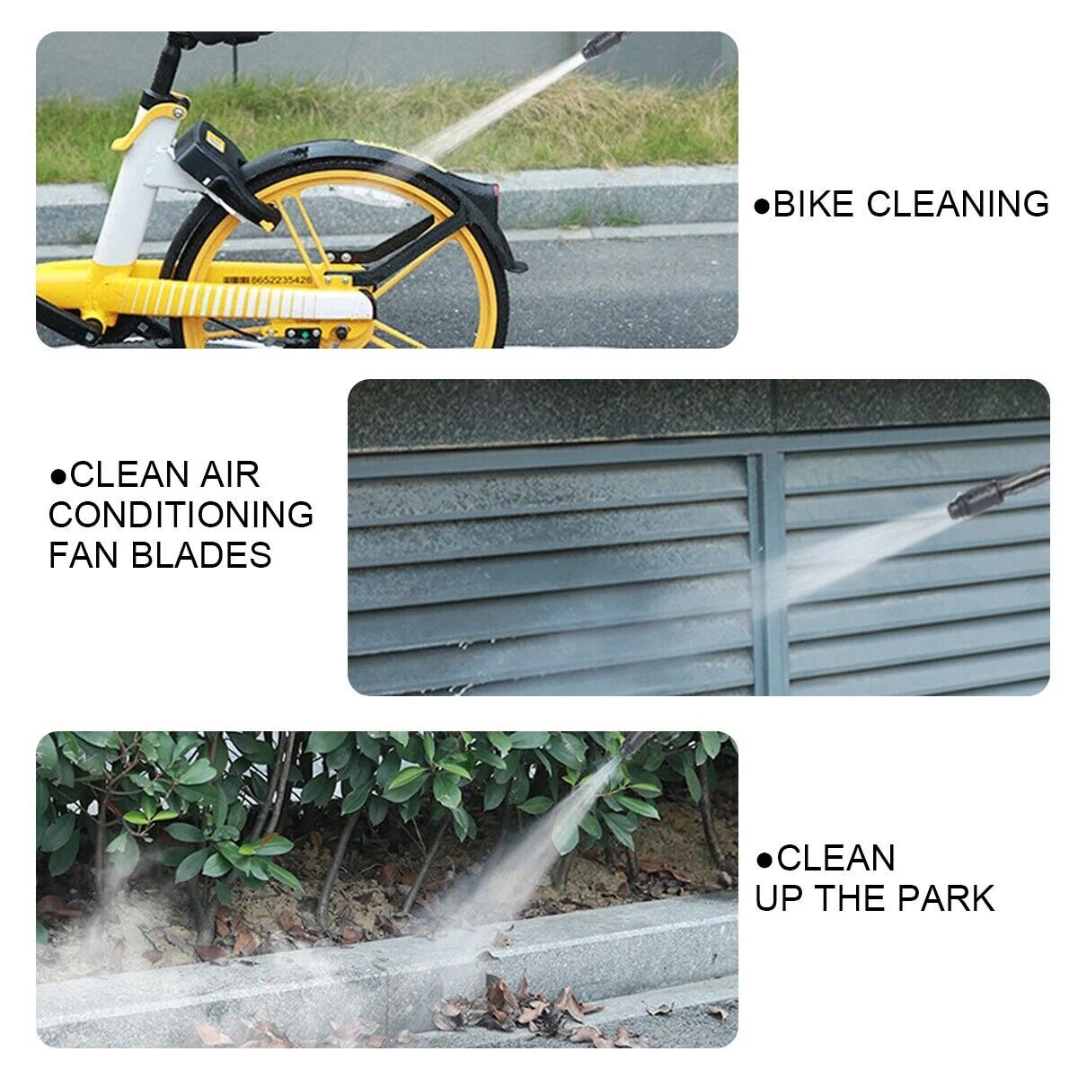 Portable High-Pressure Jet Washer – 2 Battery Cordless Cleaner
