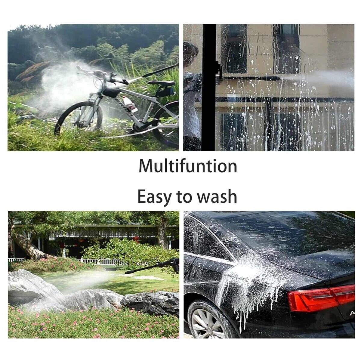 Portable High-Pressure Jet Washer – 2 Battery Cordless Cleaner